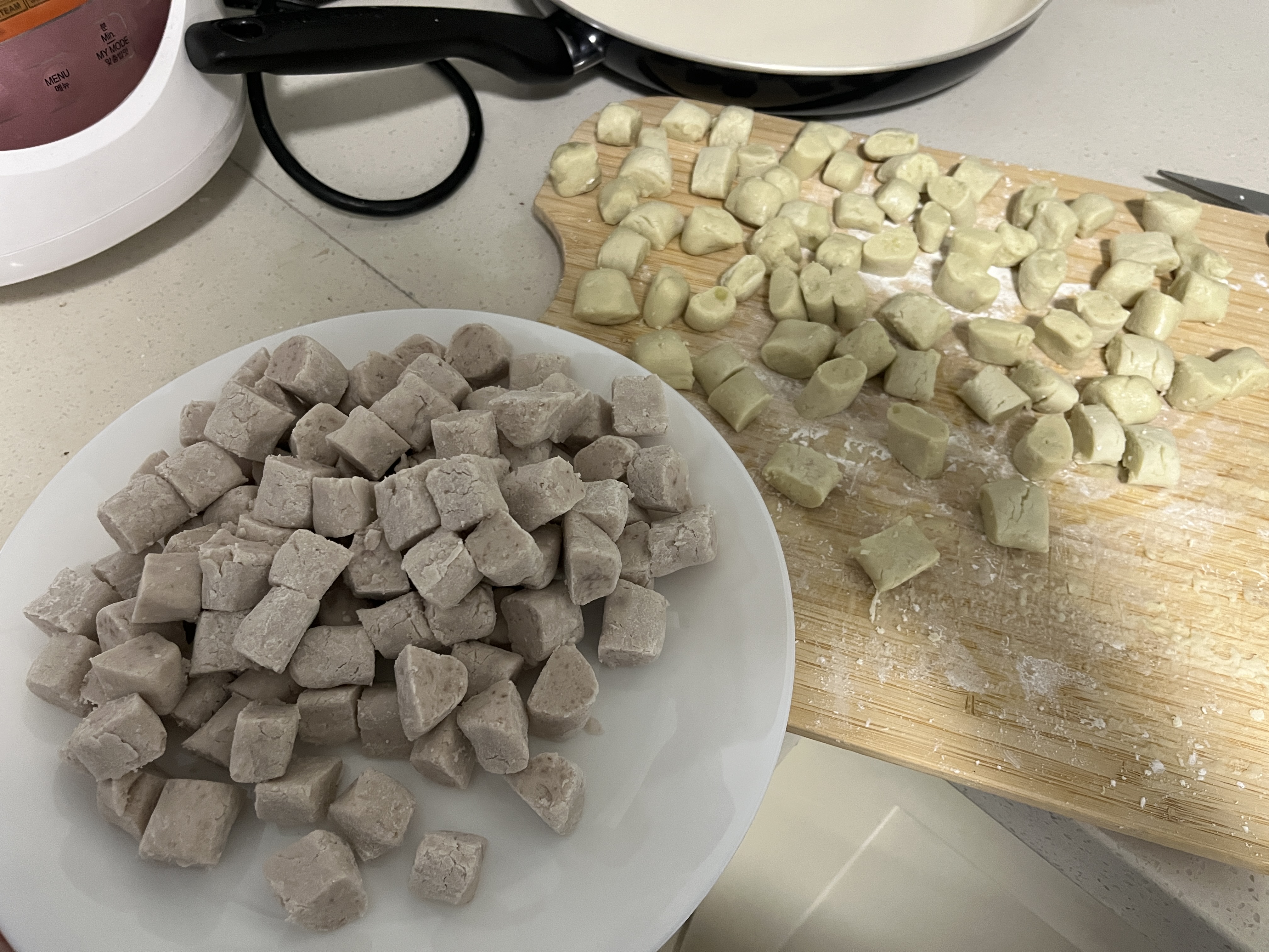 Taro & Sweet Potato Balls thumbnail